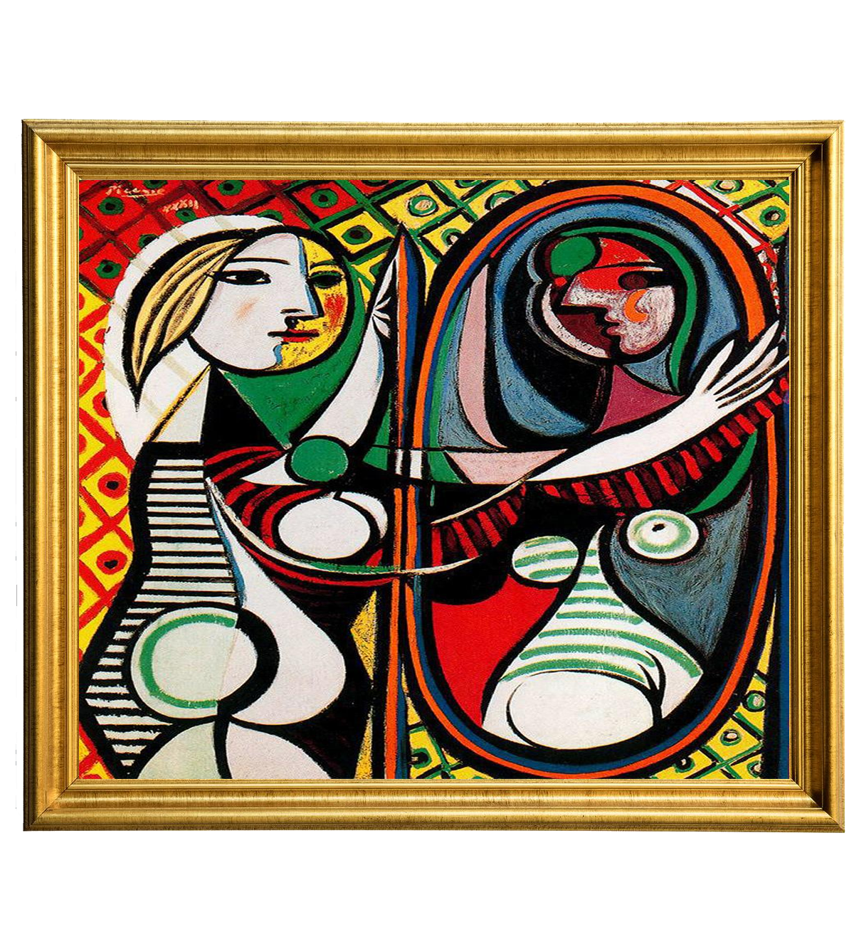 Girl Before a Mirror
