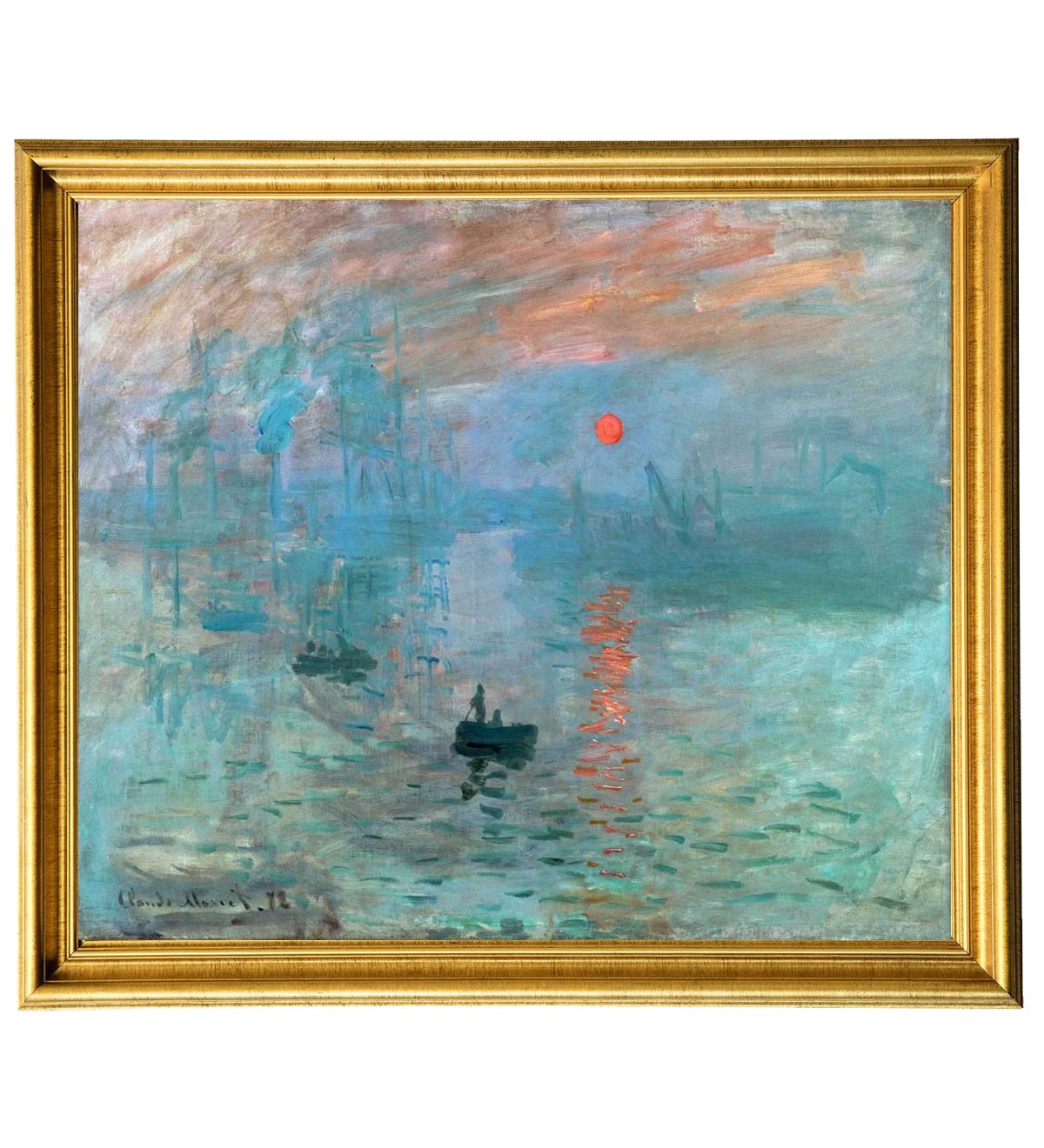 claude monnet(sunrise)