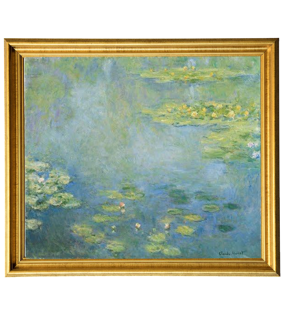 claude monnet(waterlilies)